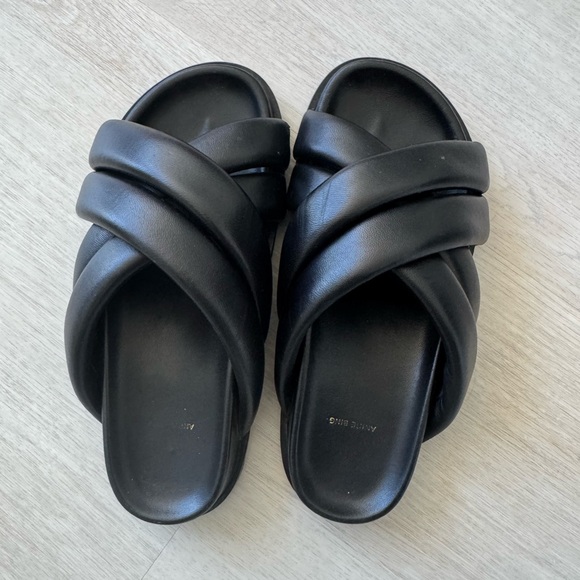 Anine Bing Lizzie Slides - Picture 5 of 10